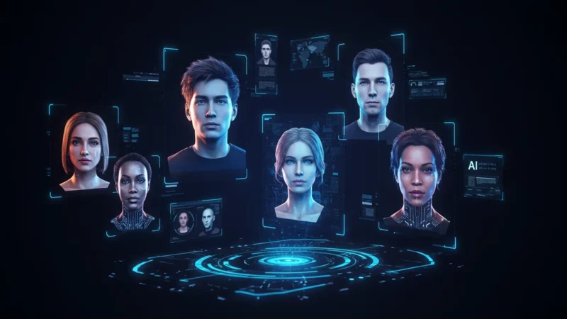 Avatar IA gratuit : Technology, Video Game Software, Animation, Night