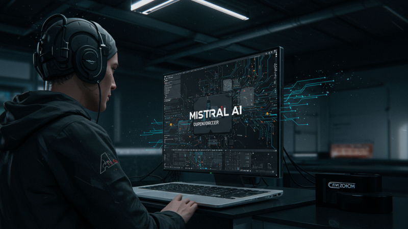 Mistral AI : le concurrent français d'OpenAI décrypté — illustration éditoriale